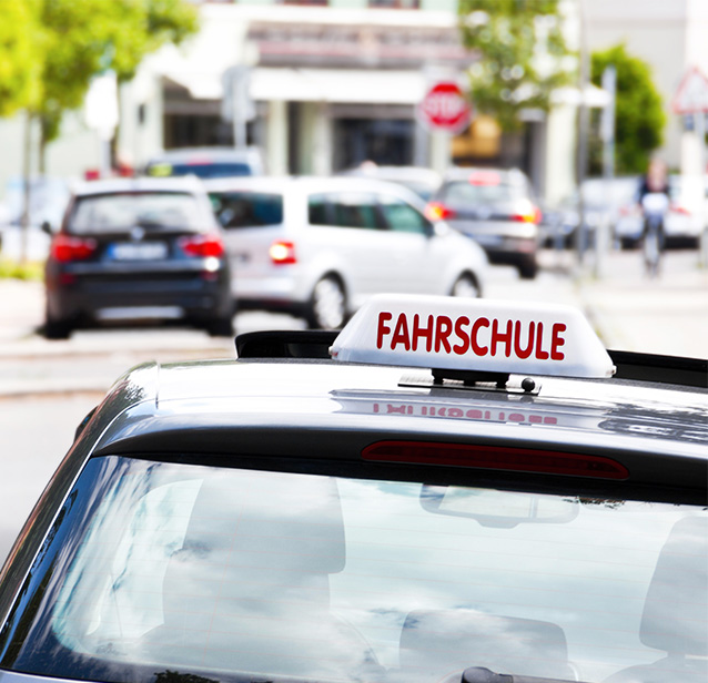 Fahrschulauto Schild Fahrschule